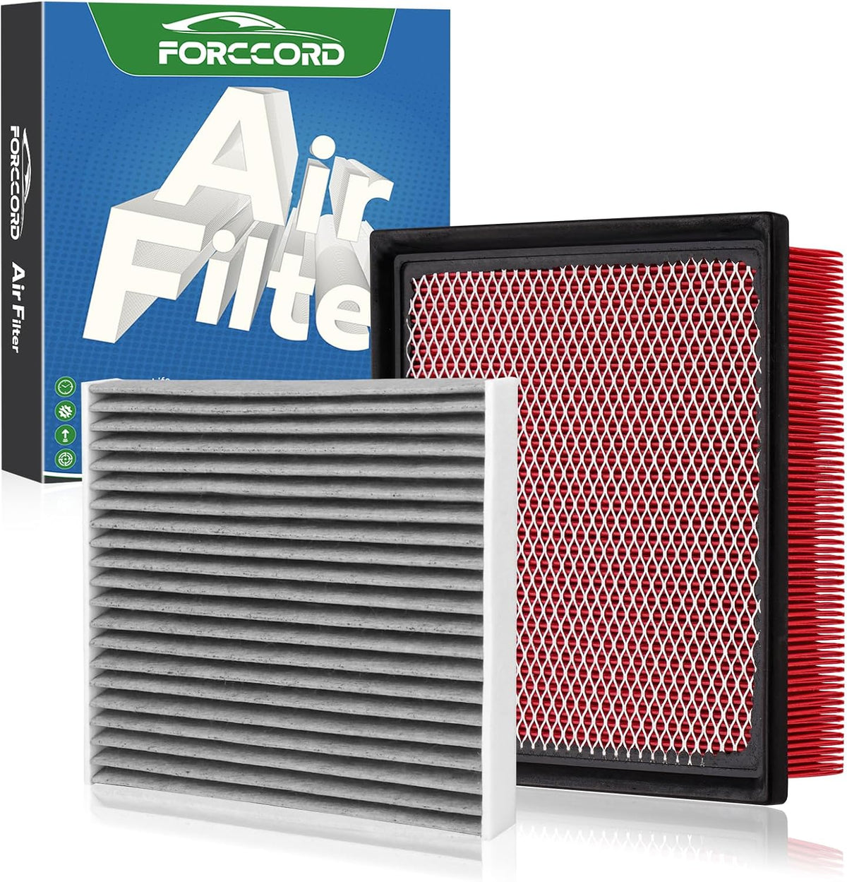 Cabin & Engine Air Filter Combo for 2011-2020 Sienna 3.5L/2.7L Gas