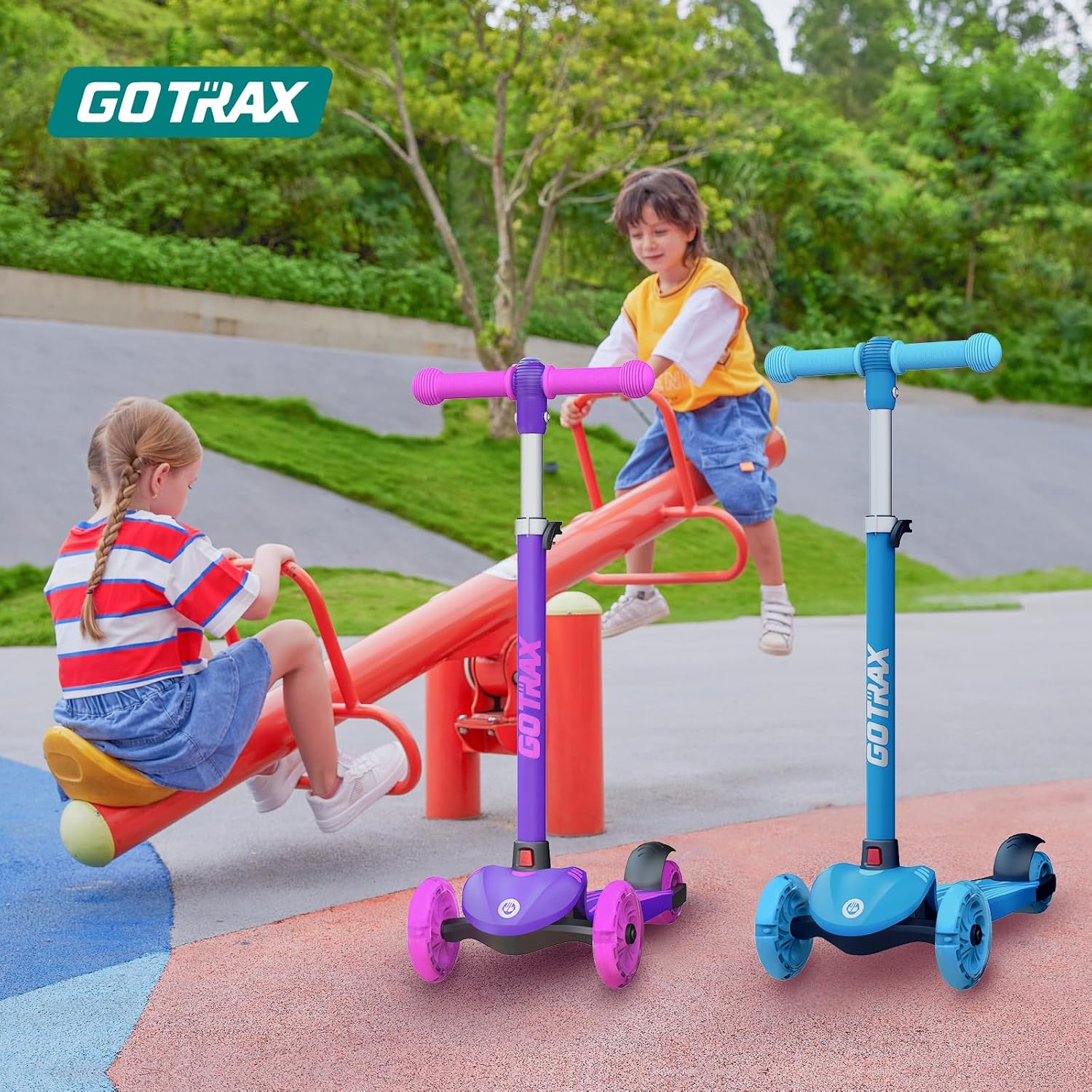 Gotrax KS1 Kids Kick Scooter, 3 Wheels for Boys & Girls 2-8, Gifts