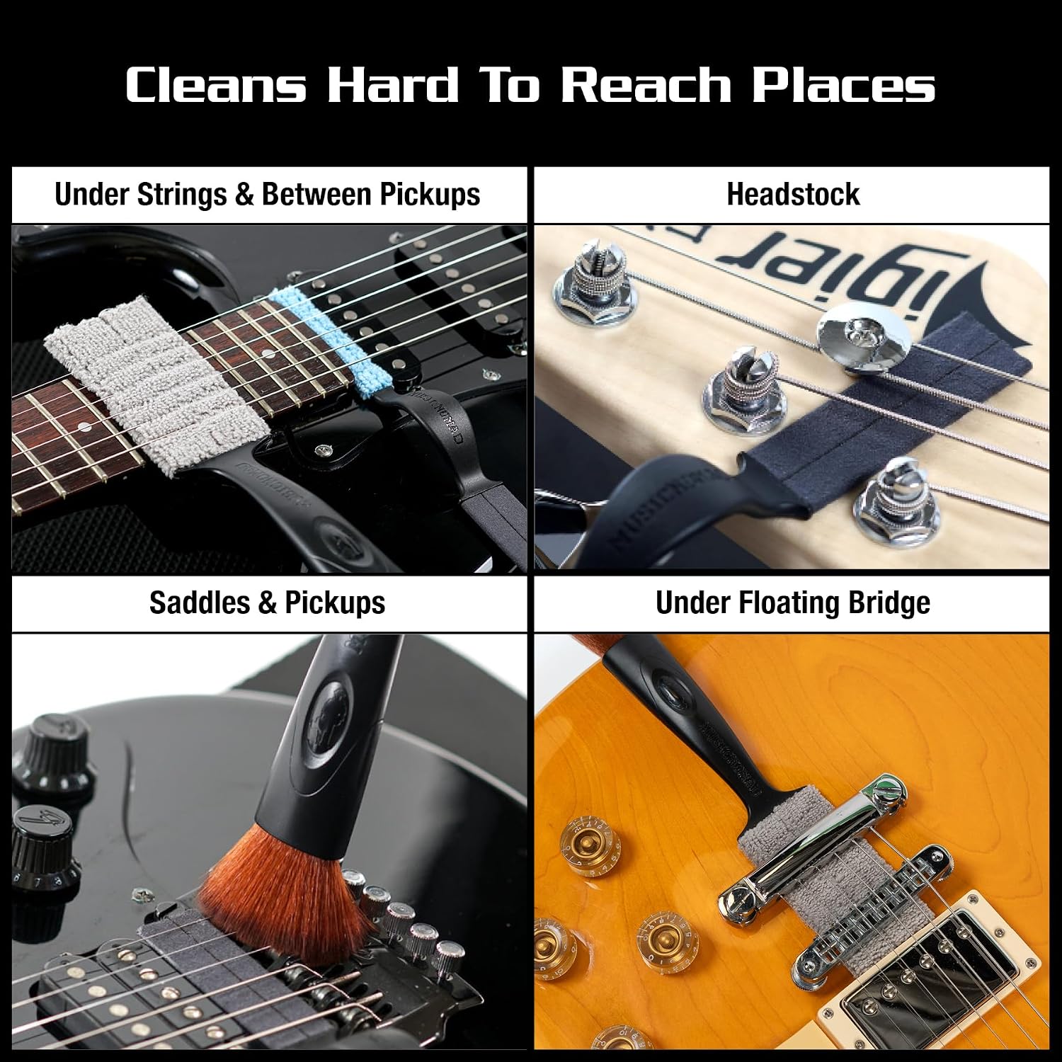 MusicNomad Nomad Guitar Cleaning Tool Set (MN204)
