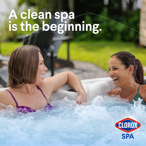 Clorox® Pool&Spa™ Spa Bromine Tablets- Bromine Tablets for Spa & Hot Tub, Low-Odor Sanitization, Kills Bacteria, Restores Water Clarity, Slow-Dissolving, 1.5LB (Pack of 1)
