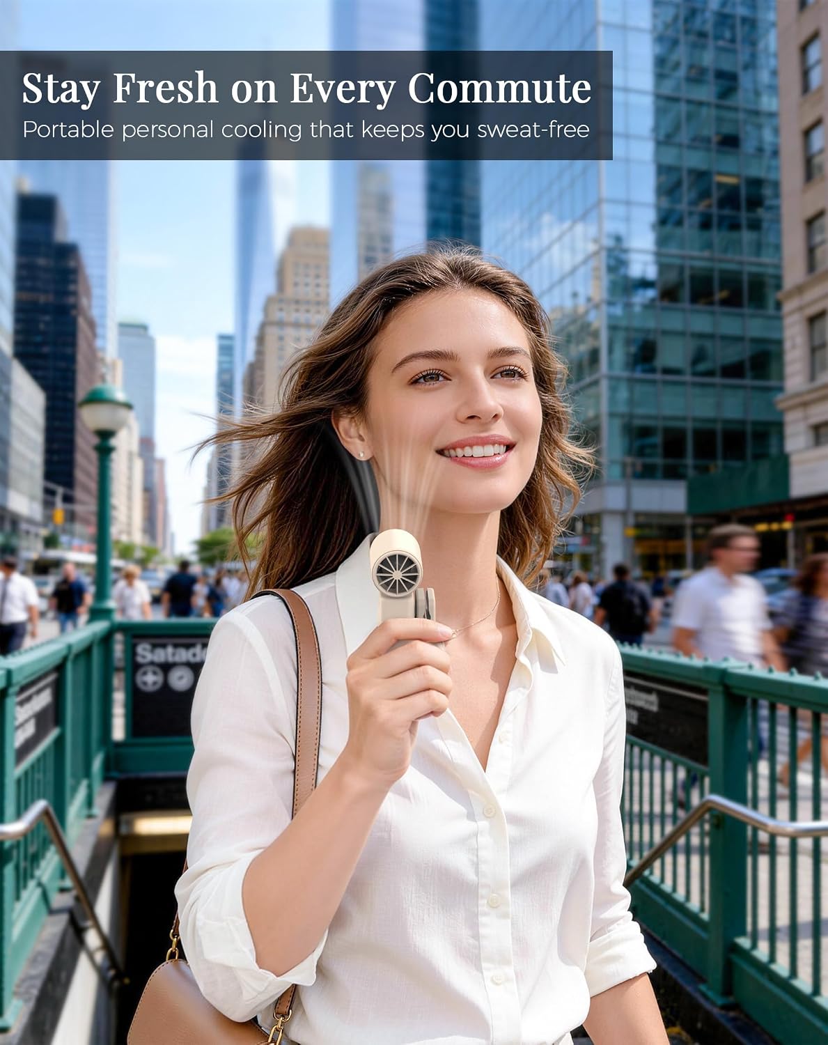 Hotsales Clip-On Portable Fan for Strollers, Handheld Turbo Fan for Travel