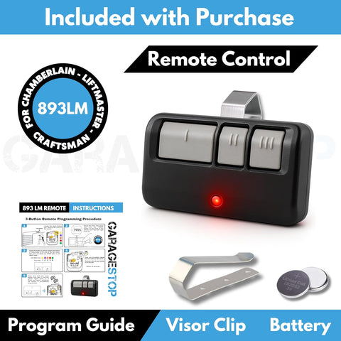 1x for LiftMaster Chamberlain Craftsman Garage Door Opener Remote