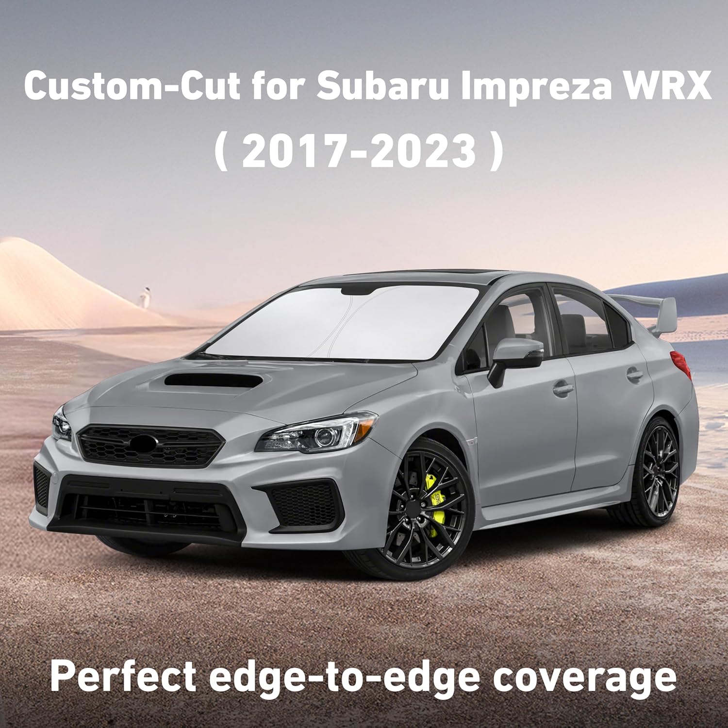 EcoNour Windshield Sunshade Compatible for Subaru Impreza WRX 2017-2023