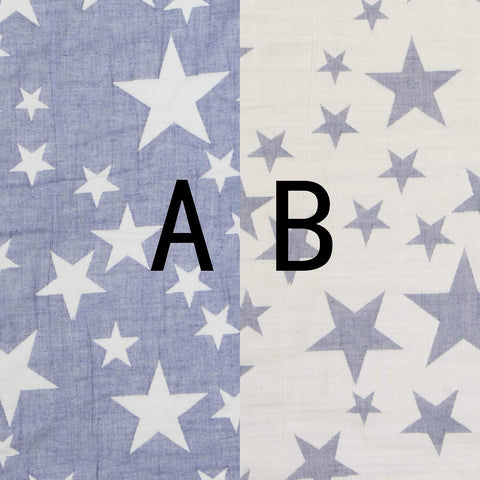 NTBAY 3 Layer Muslin Toddler Blanket, 30 x 40, Blue
