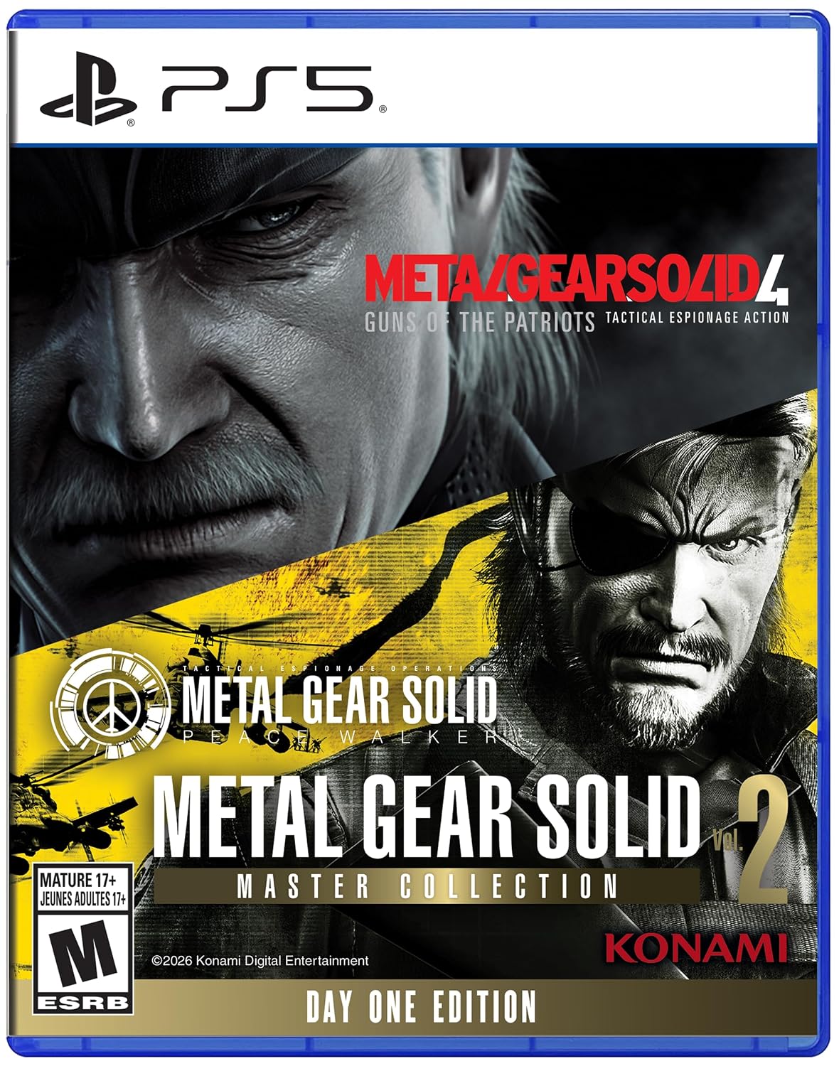 METAL GEAR SOLID | MASTER COLLECTION Vol. 2: DAY ONE EDITION - PlayStation 5