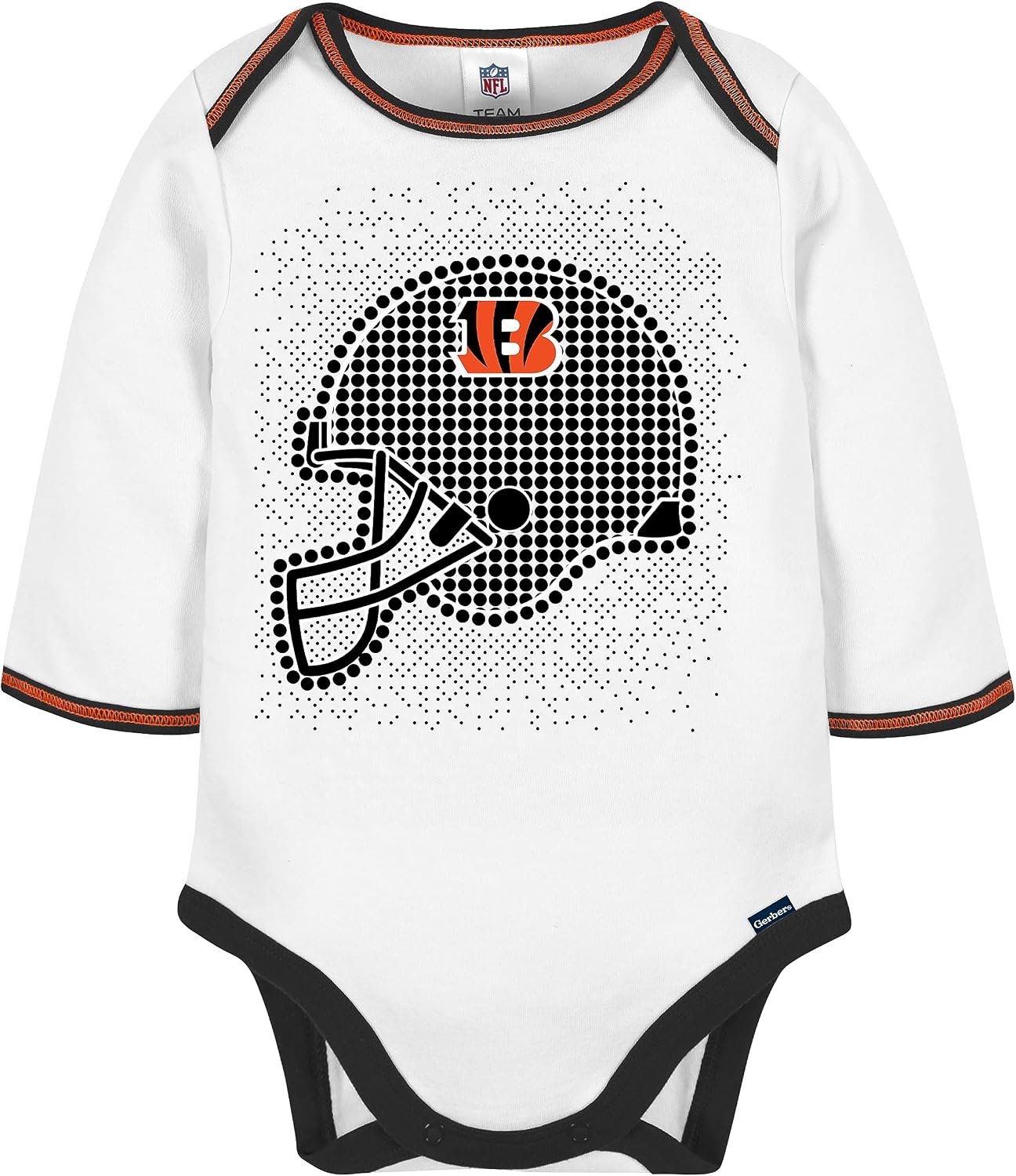 Gerber Unisex Baby NFL Team Footed Pant and Bodysuit Gift Set