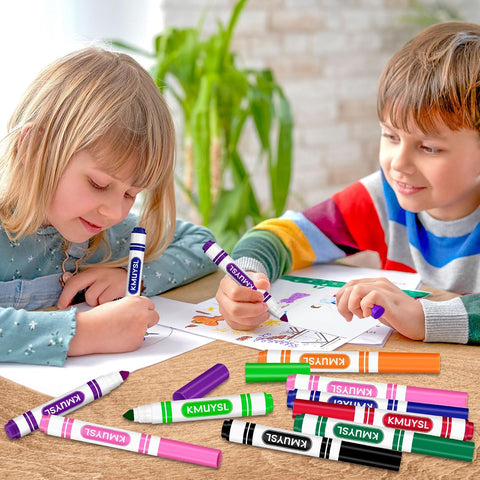 KMUYSL Washable Markers Bulk, 16 Colors, 256 Count