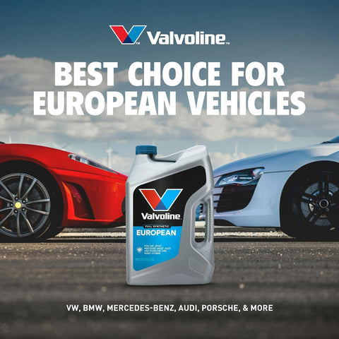 Valvoline European Vehicle Full Synthetic SAE 5W-40 Motor Oil 5 QT