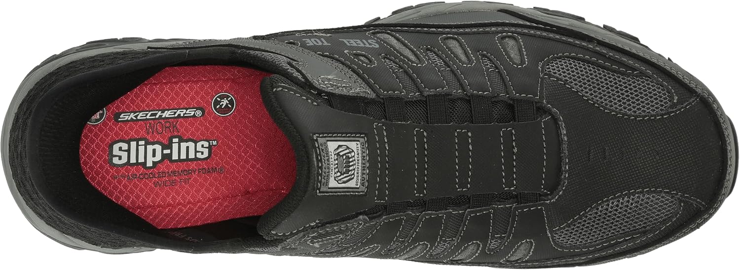 Skechers Men's Work Hands Free Slip ins Cankton Faison St