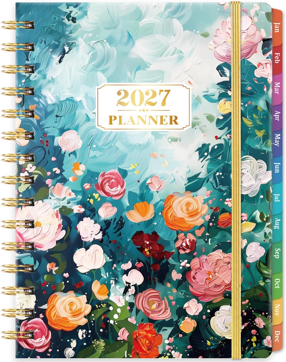 2027 Planner - Jan 2027 - Dec 2027, Weekly Monthly Planner 2027