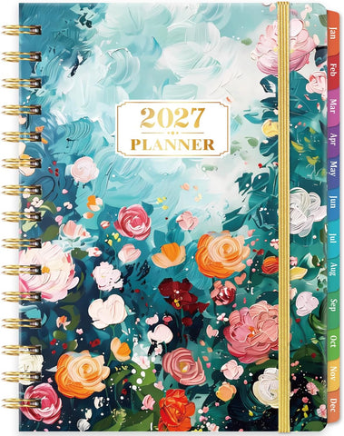 2027 Planner - Jan 2027 - Dec 2027, Weekly Monthly Planner 2027