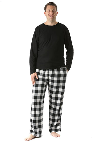 #followme Polar Fleece Pajama Pants Set for Men Sleepwear PJs
