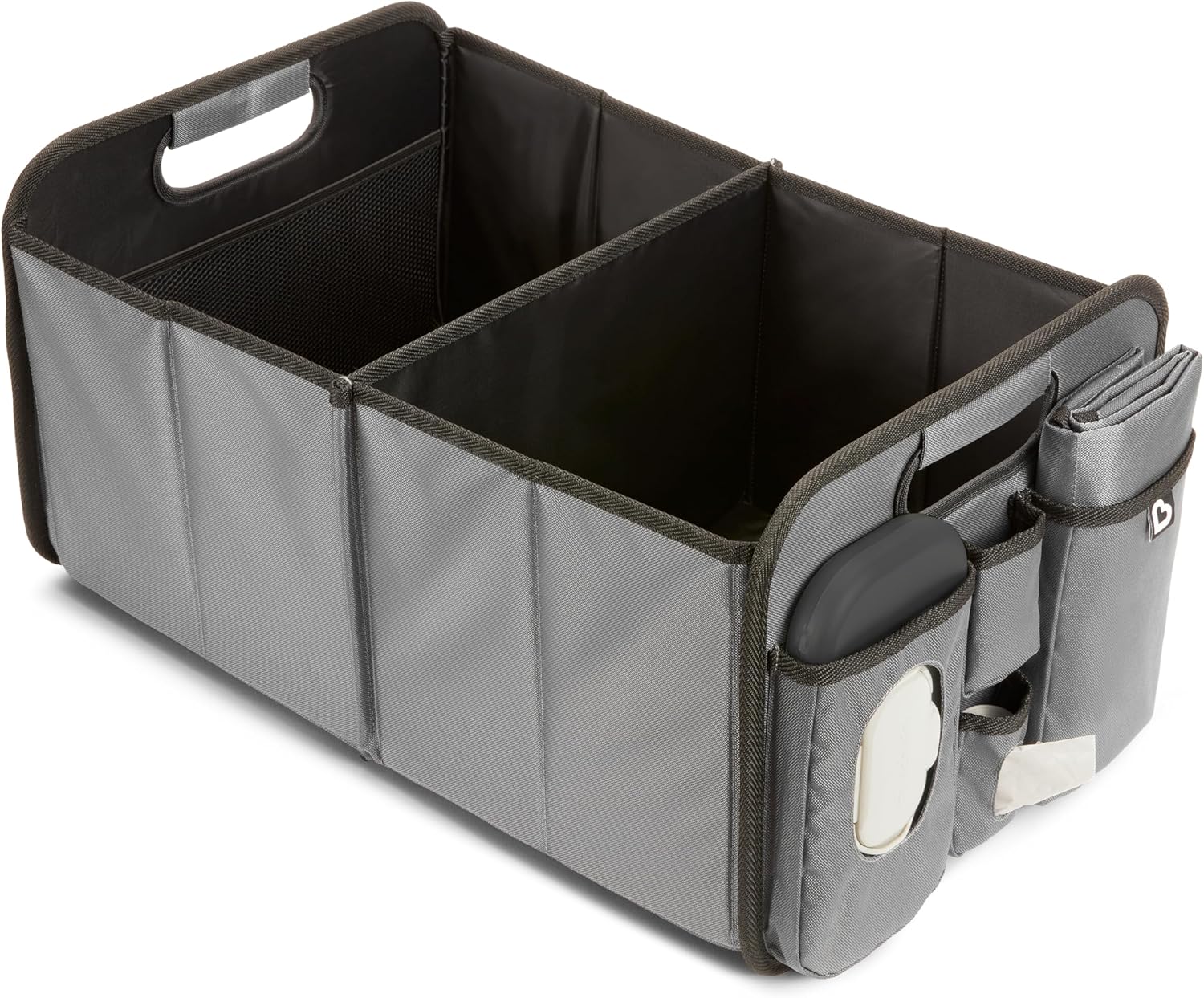 Munchkin Car Trunk Organizer Baby Diaper Caddy with Changing Pad