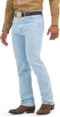 Wrangler Mens Cowboy Cut Active Flex Slim Fit Jeans