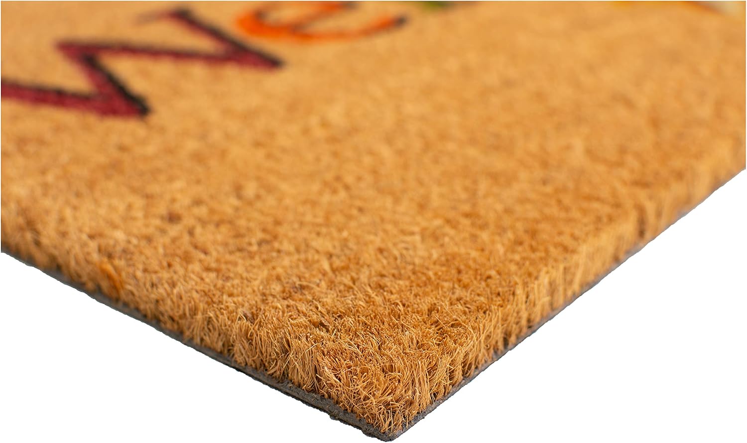 Calloway Mills 121301729 Fall Beauty Outdoor Coir Doormat, Non Slip Vinyl Backing,Fall Front Door Mat,17" x 29"