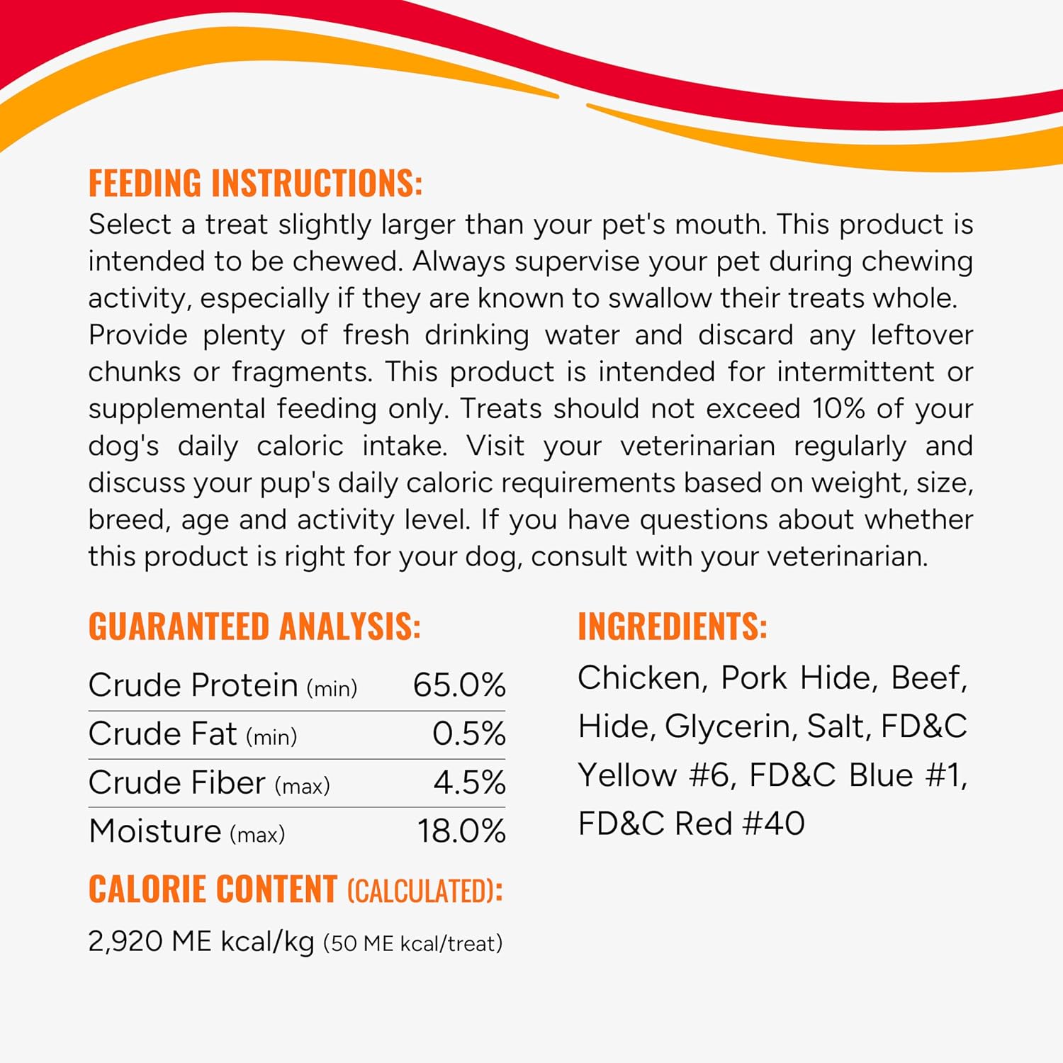 Good 'n' Fun Wings Long-Lasting Dog Treat Made With Real Protein, 12 oz
