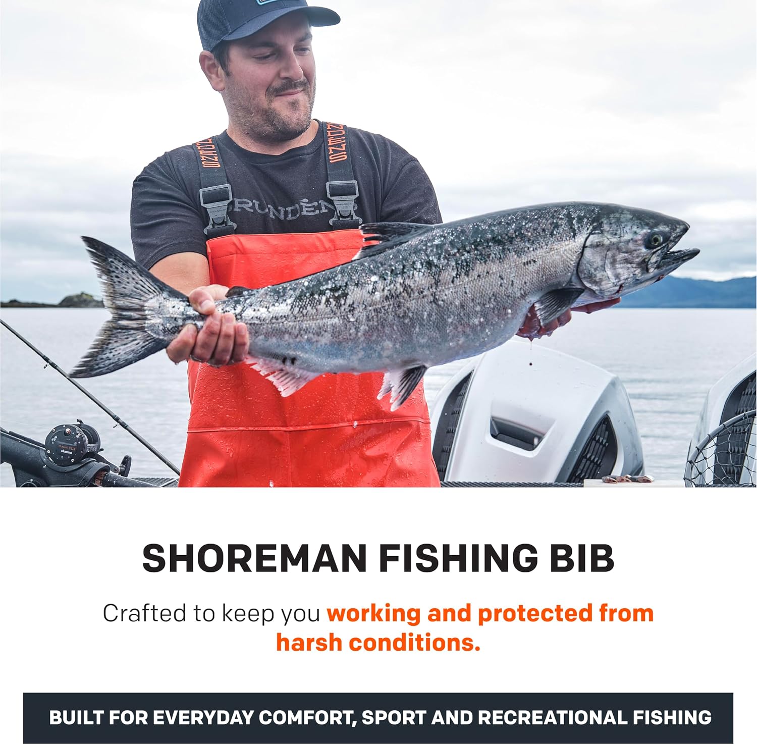Grundéns Men’s Shoreman Bib - Fishing Pants