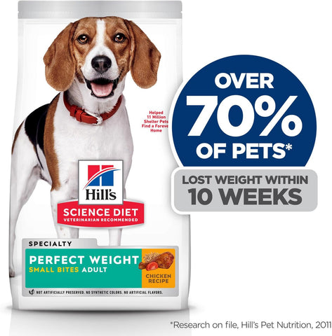 Hill's Science Diet Adult Perfect Weight Small Bites Dry Dog Food