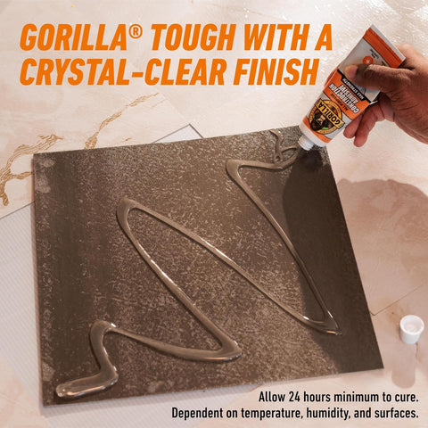 Gorilla Max Strength Construction Adhesive, Clear, 2.5 oz