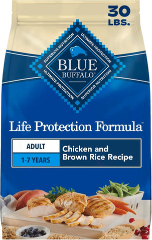 Blue Buffalo Life Protection Formula Chicken Adult Dry Dog Food, 30 lb