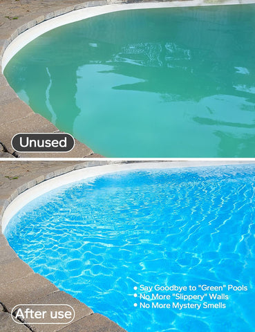 SUMMERBUDDY 4 in 1 Pool Winterizing Kit for Above Ground Pool Handle Up to 15,000 Gallons, Pool Closing Kit, Winter Pool Closing Kit, Winterizer for Inground Pools