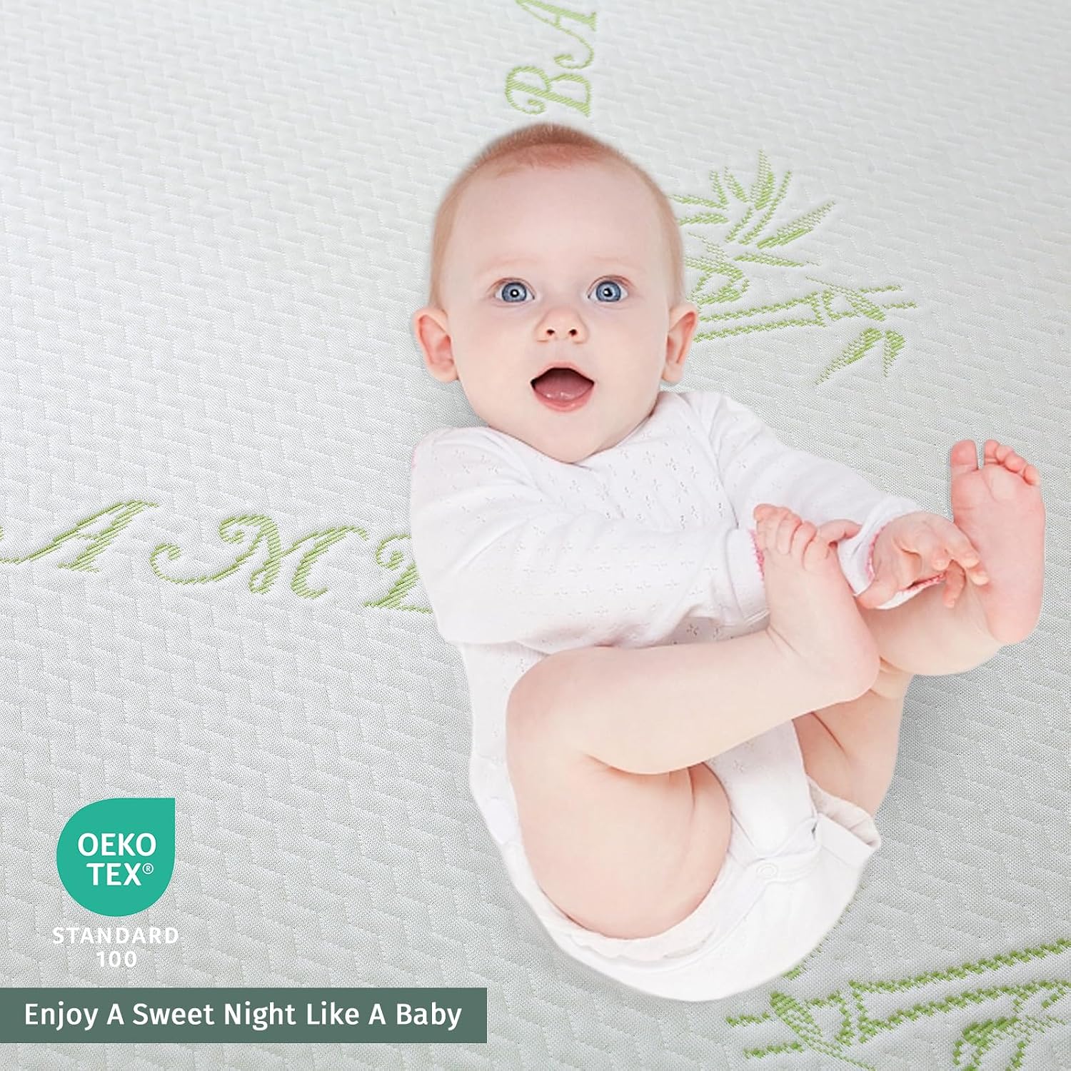 Premium 100% Waterproof King Mattress Protector, Breathable Mattress Cover King Size Bed, 3D Air Fabric Cooling Bed Pad Cover, Deep Pocket 8"-21"