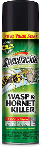 Spectracide Wasp and Hornet Killer Aerosol, 20-Ounce, 3-Pack