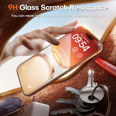 TOCOL for iPhone 17 Pro Max Screen Protector, Clear
