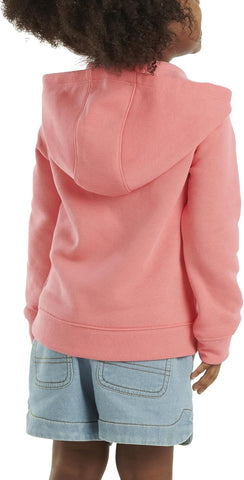 Carhartt girls Long-sleeve Half-zip Hooded Sweatshirt