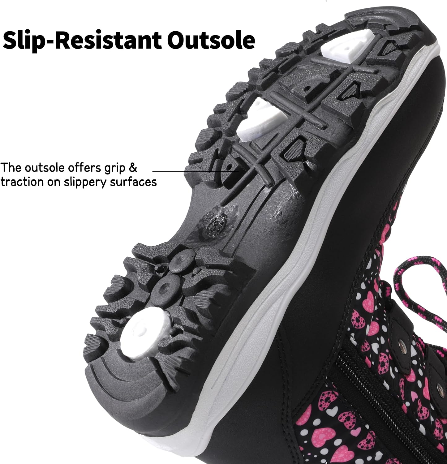 DREAM PAIRS Girls Winter Snow Boots