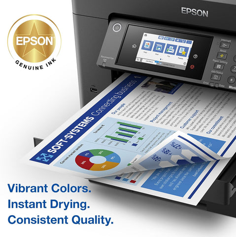 Epson 812 Genuine Ink Cartridge XL Black and Standard Color Combo Pack