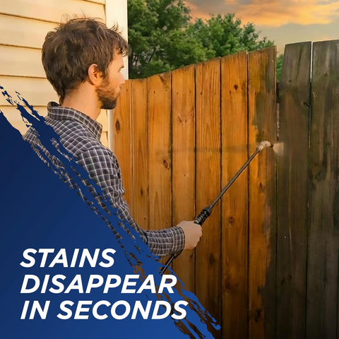 30 SECONDS Outdoor Cleaner Dirt,Mold & Mildew Cleaner & Stain Remover Concentrate | 1 Gallon
