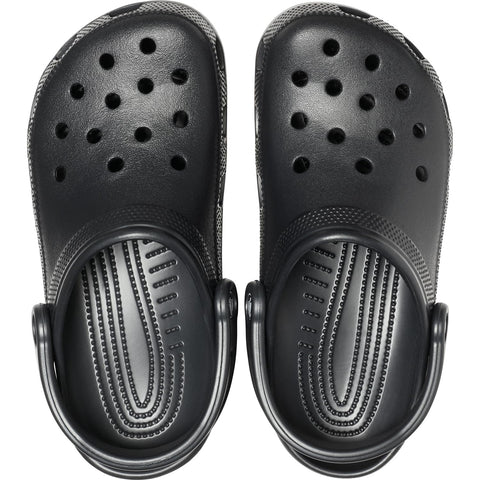 Crocs Unisex-Adult Classic Clog, Clogs for Women and Men, Black, 13 Women/11 Men