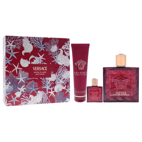 VERSACE EROS FLAME 100ML GIFT SET
