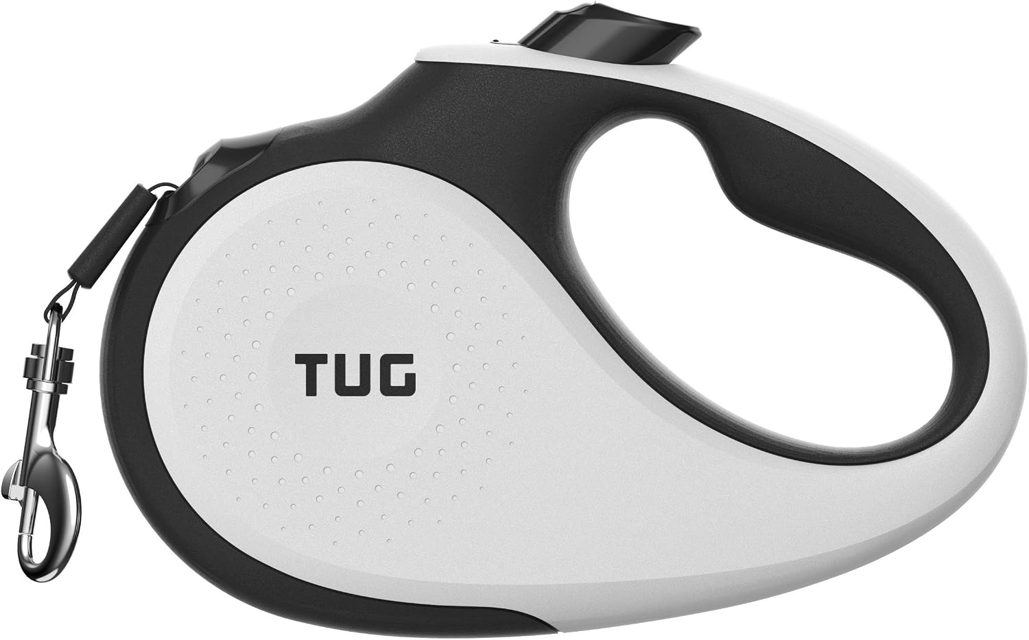 TUG Original Retractable Dog Leash, 16 ft (Medium, White)