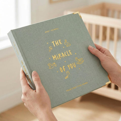 Keepsake Baby Memory Book for Boys and Girls - Timeless First 5 Year Book