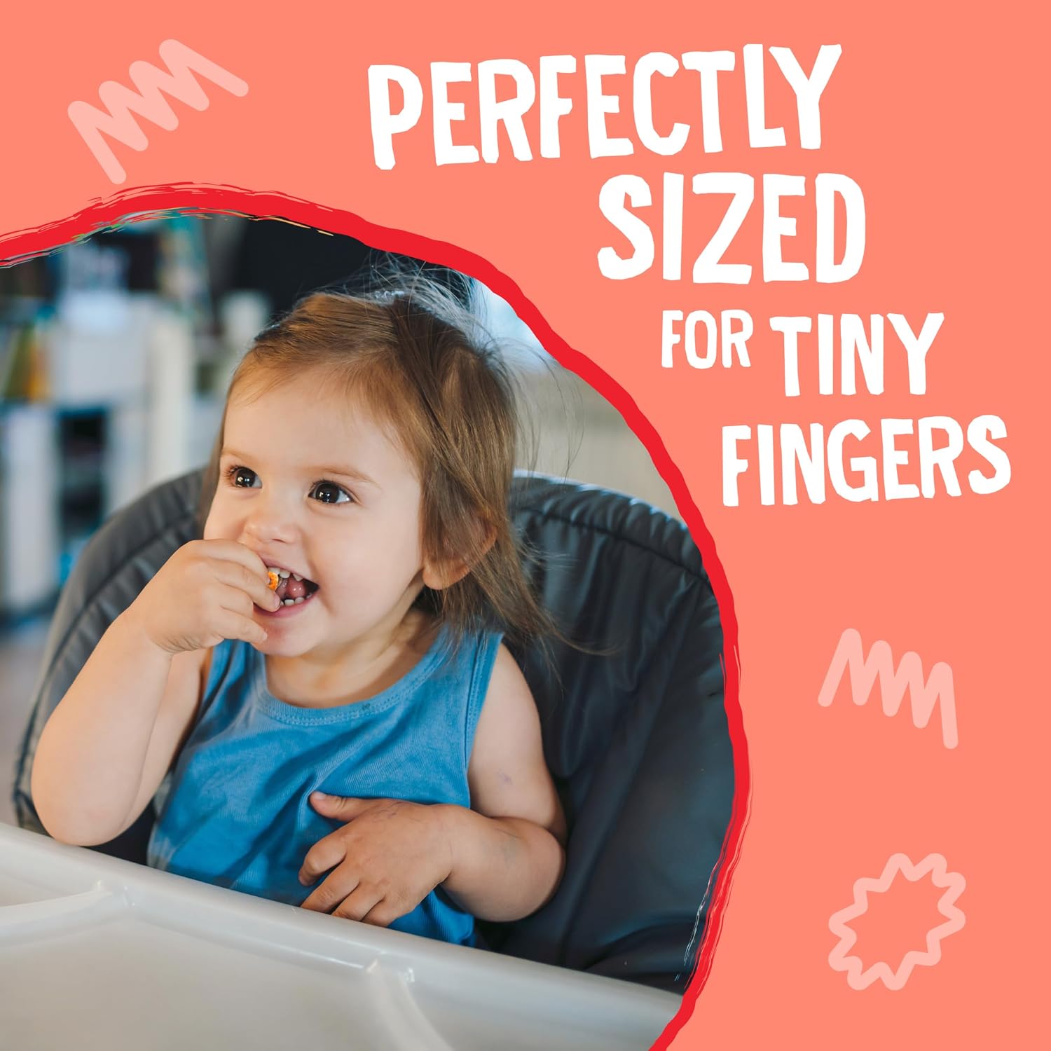 Earth's Best Organic Melty Hoops, Bite-Sized Snacks for Babies 8 Months and Up, Strawberry and Mango, 0.32 Ounce Individual Bags (Pack of 4)