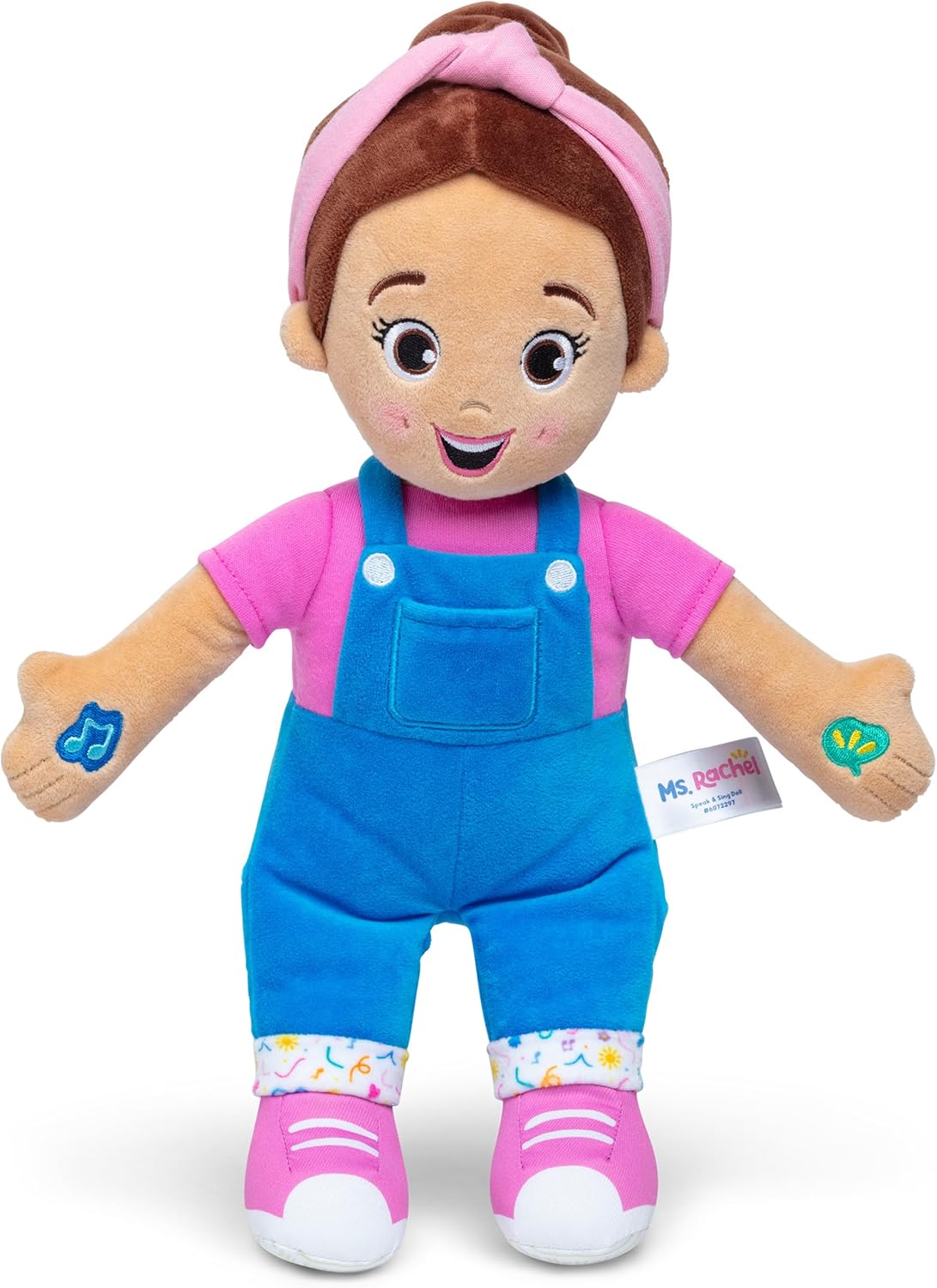 Ms. Rachel Speak & Sing Doll, 16-Inch Interactive Toy with Sounds
