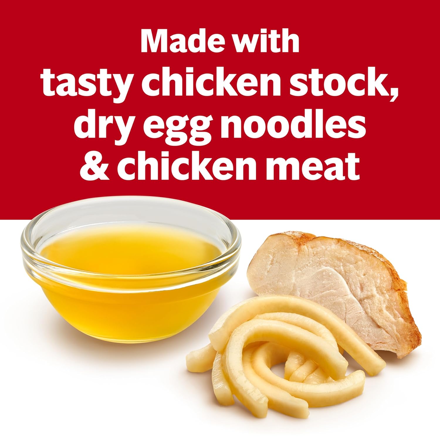 Campbell’s Condensed Homestyle Chicken Noodle Soup, 10.5 oz Can (24 Pack)