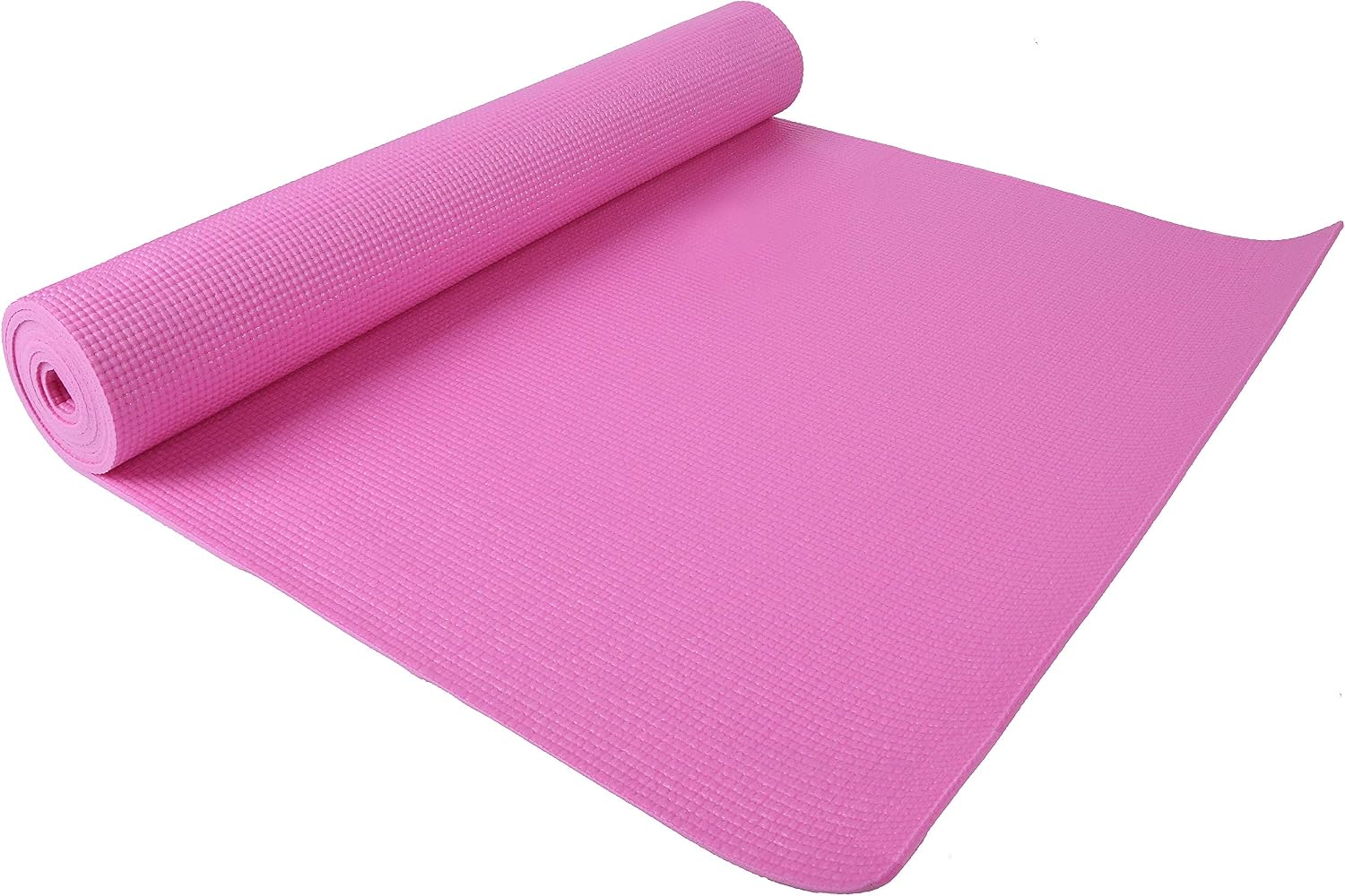 Fitvids All Purpose 1/4-Inch High Density Anti-Tear Exercise Yoga Mat with Carrying Strap with Optional Yoga Blocks, Multiple Colors