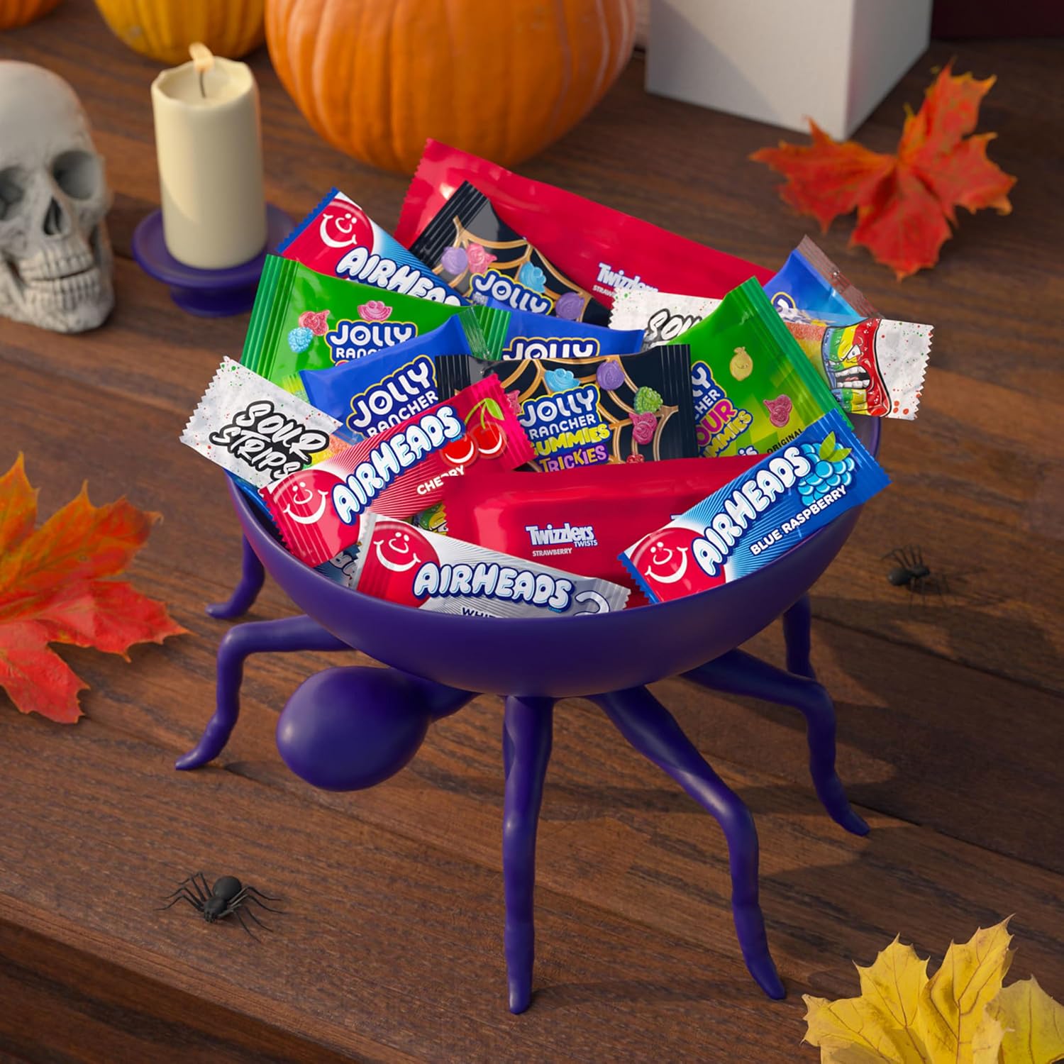 Hershey's Assorted Fruit Flavored Halloween Candy Bulk Pack, 24.39 oz