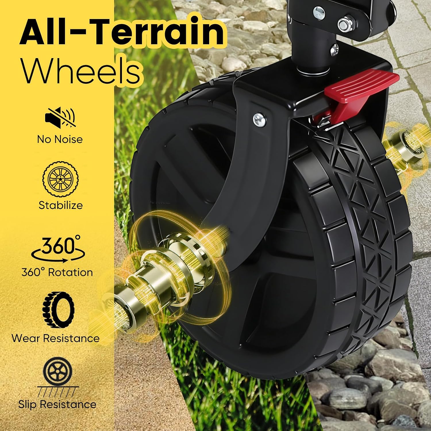 Sekey 300L Extended Collapsible Wagon, 660 lb Capacity, 48 in Long
