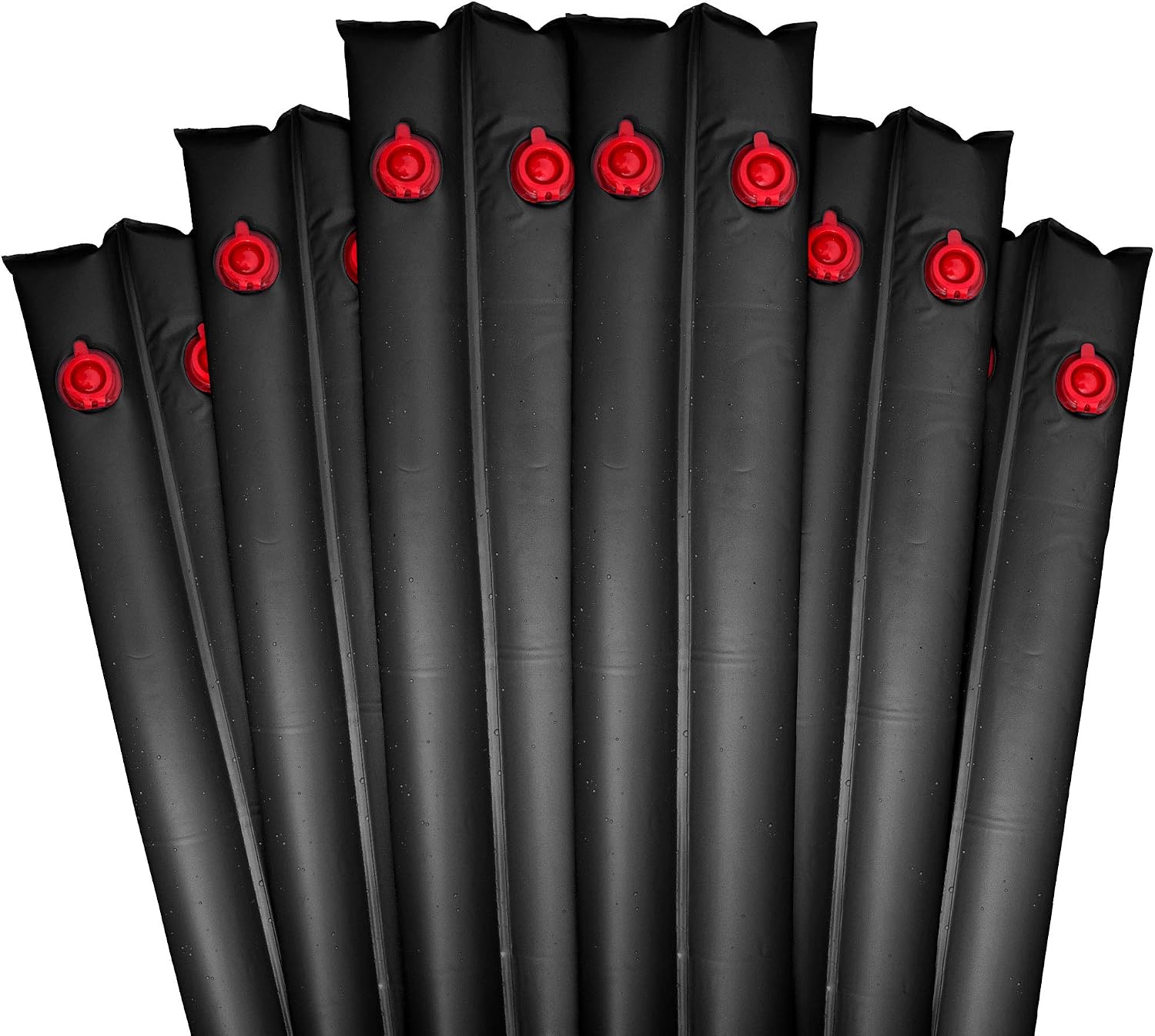 Robelle 10 ft. 6-Pack Extra Heavy Duty Black Pool Cover Weights for Cover