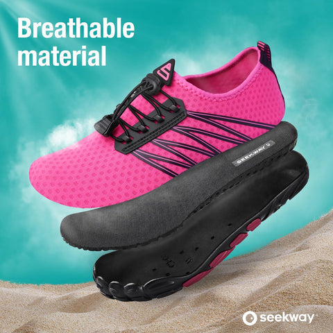SEEKWAY Water Shoes Men Women Adult Quick-Dry Aqua Sock Barefoot for Beach Swim River Pool Lake Hiking Kayaking Surfing
