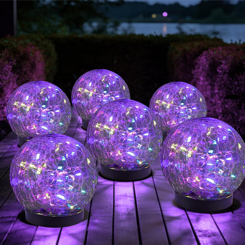 Solar Globe Lights Outdoor Waterproof-Solar Balls-Solar Garden Lights Orbs