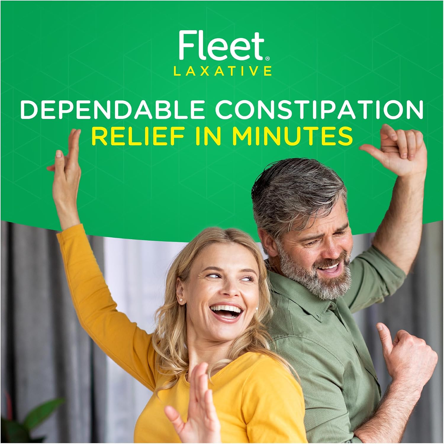 Fleet Enema Saline, Laxative for Constipation Relief, 4 Bottles, 4.5oz each