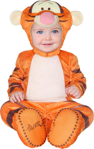 Spirit Halloween Winnie the Pooh Baby Tigger Costume | Officially Licensed | Disney | 0 to 18 months Halloween Costumes
