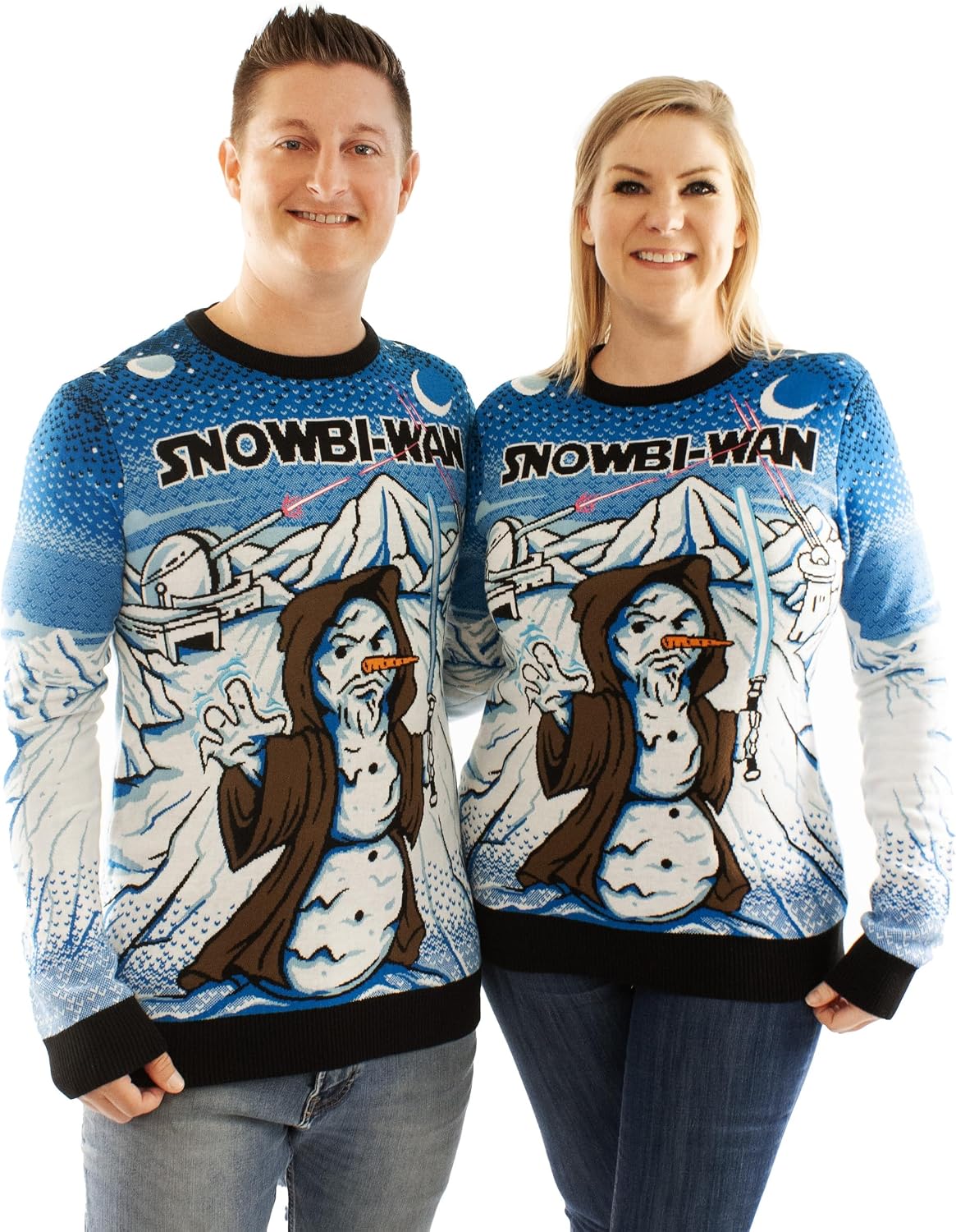 Ugly Christmas Party Pop Culture Ugly Christmas Sweater for Men and Women - Movie TV Music Parody Designs