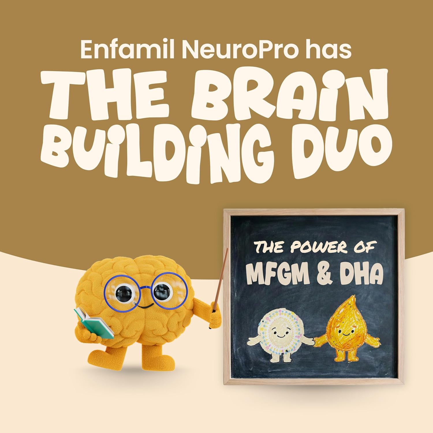 Enfamil NeuroPro Baby Formula Brain Building Duo DHA & MFGM, 20.7 Oz
