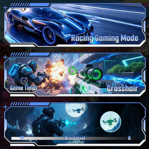 SANSUI 24 Inch Curved 160Hz Gaming Monitor,1500R Curved Gaming Monitor